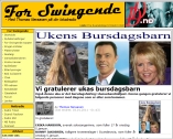 Bild på Erika i For Swingende gällande hennes födelsedag.