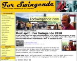 Bild på Erika i For Swingende gällande mest spelade artister 2010.