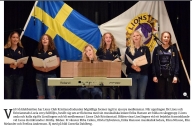 Artikel i Kristianstadsbladet: LionSingers