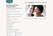 Bild på annons för bröllopsmässan på tickster 